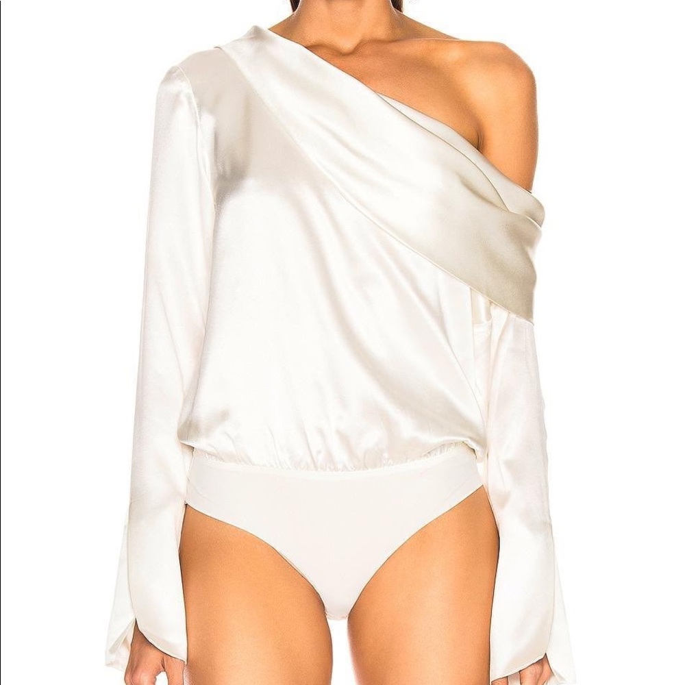 ALIX NYC Clara Silk Bodysuit